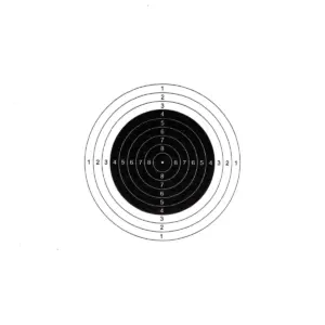 Air Rifle Target Paper (Set of 100)
